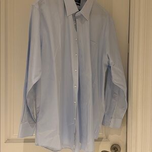 Nordstrom Men's blue Dress Shirt - Traditional Fit